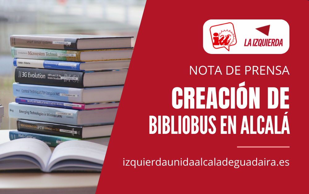 Creación de Bibliobús en Alcalá